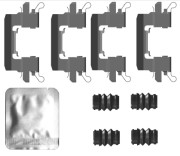 82554700 Sada příslušenství, obložení kotoučové brzdy TEXTAR