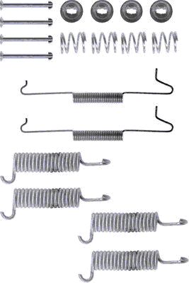 97001700 TEXTAR sada príslużenstva brzdovej čeľuste 97001700 TEXTAR