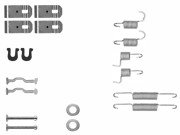 97048800 TEXTAR sada príslużenstva čeľustí parkovacej brzdy 97048800 TEXTAR