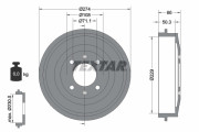 94010300 Brzdový buben TEXTAR