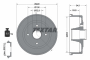 94024200 TEXTAR brzdový bubon 94024200 TEXTAR