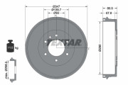 94035400 Brzdový buben TEXTAR