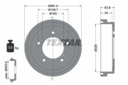94037800 Brzdový buben TEXTAR