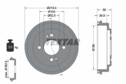 94044100 Brzdový buben TEXTAR