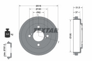 94049600 TEXTAR brzdový bubon 94049600 TEXTAR