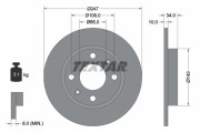 92029803 Brzdový kotouč Shoe Kit Pro TEXTAR