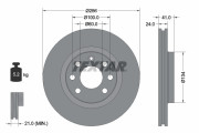92039203 Brzdový kotouč Shoe Kit Pro TEXTAR