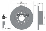 92040400 Brzdový kotouč TEXTAR