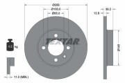 92041703 Brzdový kotouč Shoe Kit Pro TEXTAR