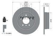 92042303 Brzdový kotouč Shoe Kit Pro TEXTAR