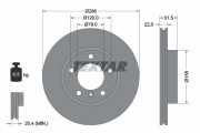 92055603 Brzdový kotouč Shoe Kit Pro TEXTAR