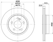 92064203 Brzdový kotouč PRO TEXTAR