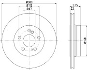 92064203 Brzdový kotouč PRO TEXTAR