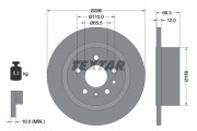 92067000 Brzdový kotouč TEXTAR