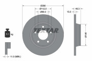 92071603 Brzdový kotouč Shoe Kit Pro TEXTAR