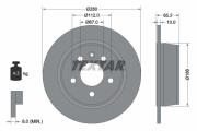 92074503 Brzdový kotouč Shoe Kit Pro TEXTAR