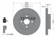 92077203 Brzdový kotouč PRO TEXTAR