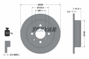 92077903 Brzdový kotouč Shoe Kit Pro TEXTAR