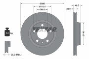 92083503 Brzdový kotouč Shoe Kit Pro TEXTAR