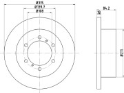 92093103 Brzdový kotouč PRO TEXTAR