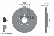 92099603 Brzdový kotouč Shoe Kit Pro TEXTAR