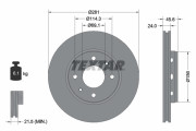 92100403 Brzdový kotouč Shoe Kit Pro TEXTAR