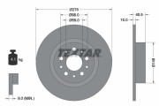 92114703 Brzdový kotouč Shoe Kit Pro TEXTAR