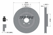 92123703 Brzdový kotouč Shoe Kit Pro TEXTAR