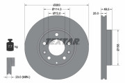 92125503 Brzdový kotouč Shoe Kit Pro TEXTAR