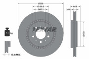92126803 Brzdový kotouč Shoe Kit Pro TEXTAR