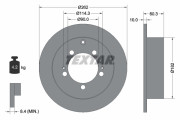 92136103 Brzdový kotouč Shoe Kit Pro TEXTAR