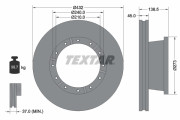 93142900 TEXTAR brzdový kotúč 93142900 TEXTAR