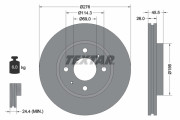 92148703 Brzdový kotouč Shoe Kit Pro TEXTAR