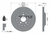 92152305 Brzdový kotouč PRO+ TEXTAR