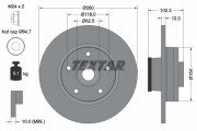 92153703 Brzdový kotouč Shoe Kit Pro TEXTAR