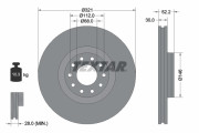 92154703 Brzdový kotouč Shoe Kit Pro TEXTAR