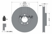 92157003 Brzdový kotouč Shoe Kit Pro TEXTAR