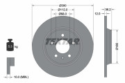 92160103 Brzdový kotouč Shoe Kit Pro TEXTAR