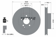 92163203 Brzdový kotouč Shoe Kit Pro TEXTAR