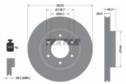 92167203 Brzdový kotouč Shoe Kit Pro TEXTAR
