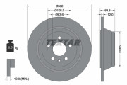 92168400 Brzdový kotouč TEXTAR