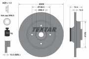 92168703 Brzdový kotouč Shoe Kit Pro TEXTAR