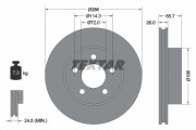 92169003 Brzdový kotouč Shoe Kit Pro TEXTAR