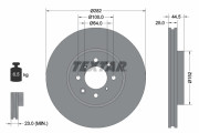 92170703 Brzdový kotouč Shoe Kit Pro TEXTAR