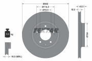 92174503 Brzdový kotouč Shoe Kit Pro TEXTAR