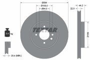 92183603 Brzdový kotouč Shoe Kit Pro TEXTAR