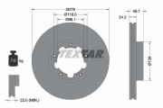 93185303 Brzdový kotouč Shoe Kit Pro TEXTAR