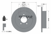 92194003 Brzdový kotouč Shoe Kit Pro TEXTAR