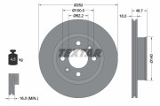 92196503 Brzdový kotouč Shoe Kit Pro TEXTAR