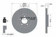 92197103 Brzdový kotouč Shoe Kit Pro TEXTAR